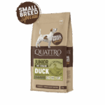 Quattro Super Premium No Grain Small Breed Junior, Duck 1,5kg