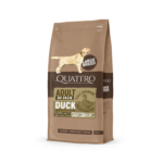 Quattro Super Premium No Grain Large Breed Adult, Duck 12kg